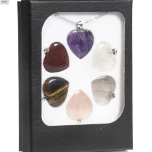 Love Heart - mineralstenar - smyckeset - Bild 2