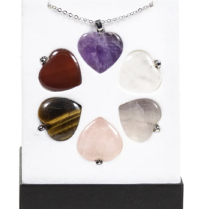 Love Heart - mineralstenar - smyckeset - Bild 3